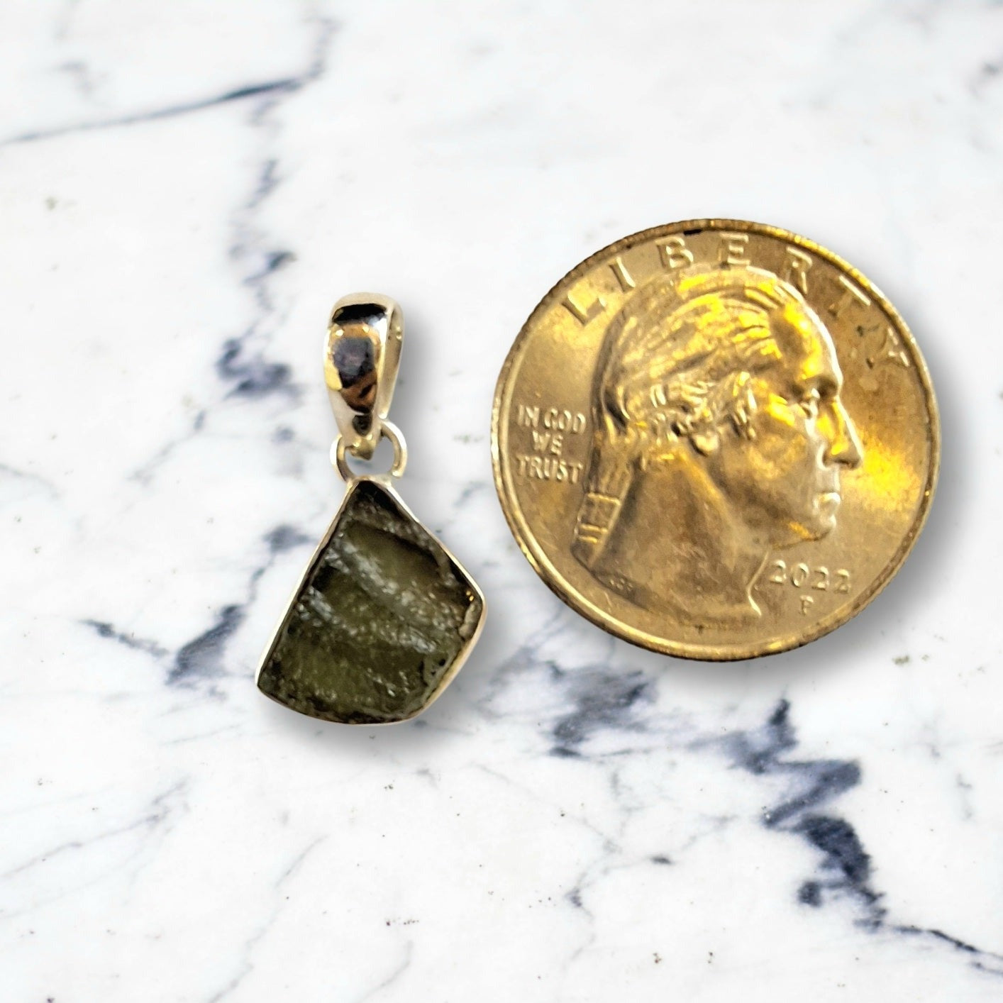 moldavite pendant