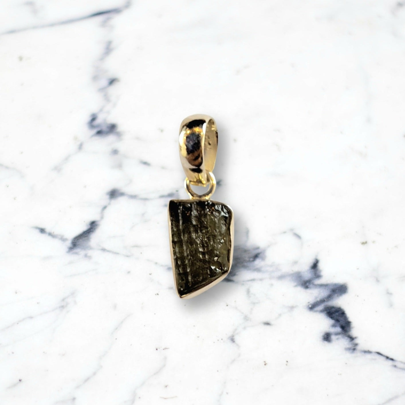 moldavite crystal