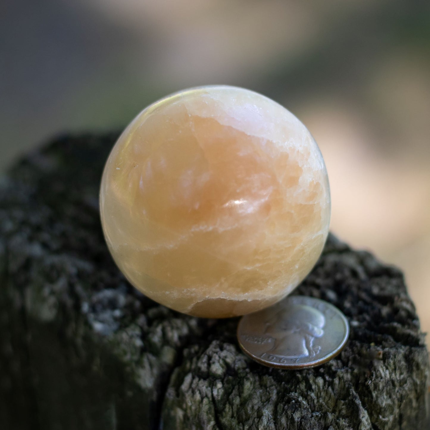 peach selenite