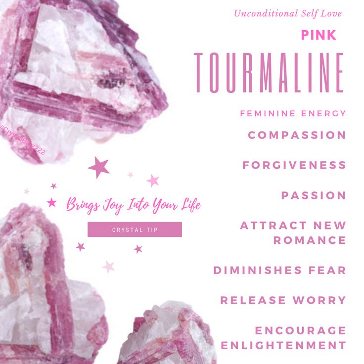Pink Tourmaline in Matrix