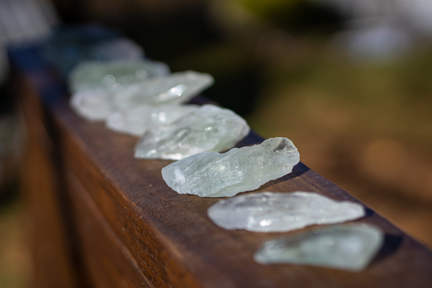 Prasiolite - green amethyst