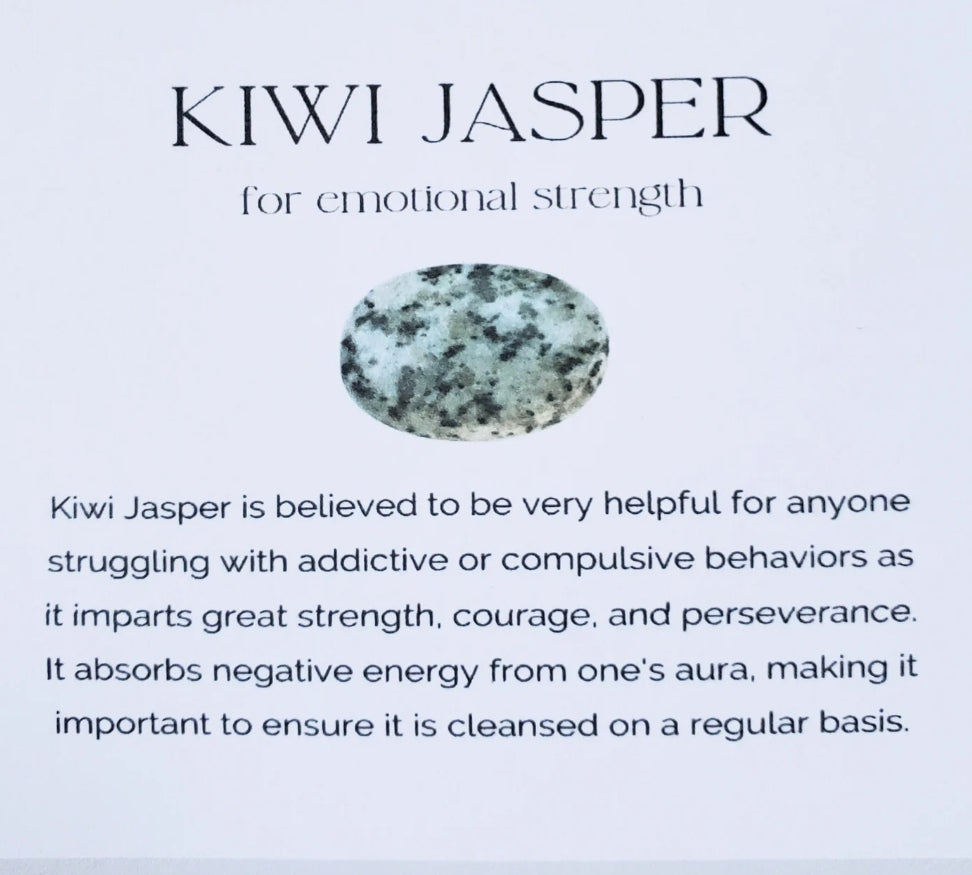 Kiwi Jasper bracelet