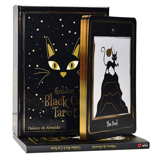 Golden Black Cat Tarot