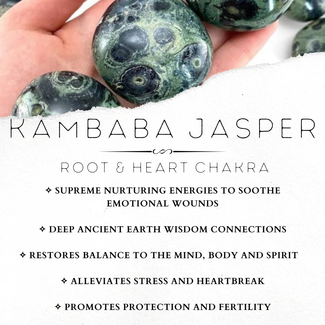 Kambaba Jasper bracelet