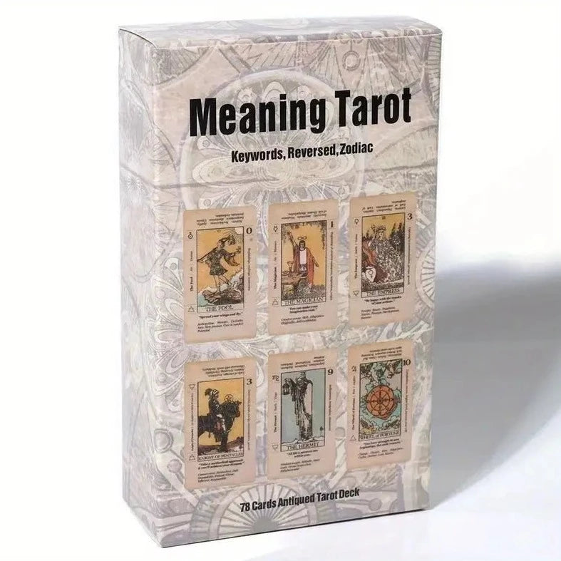 Meanings Beginner's Tarot Card Deck from New Earth Essentials LLC