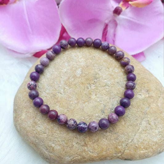 Phosphosiderite bracelet