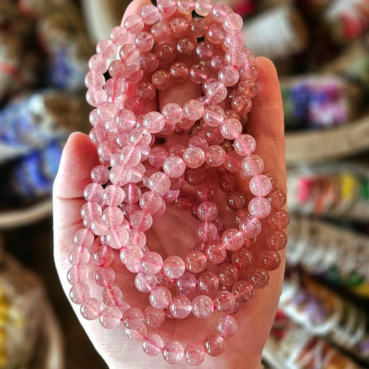 Strawberry Quartz bracelet